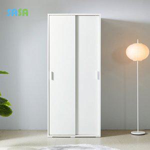 [SASA]사사가구 800 제이 슬라이딩 2단 행거형 옷장