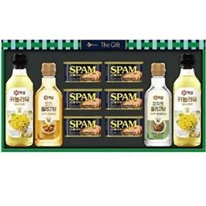 [셀러허브 패션][JHQSB2FT_51CP]스팸 고급 카놀라유 명절날 세트 설날 혼