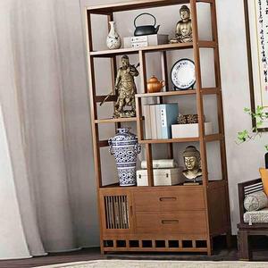 [BZJL0H7H_4B]원목 장 고급 가구 엔틱 진열장 빈티지 거실