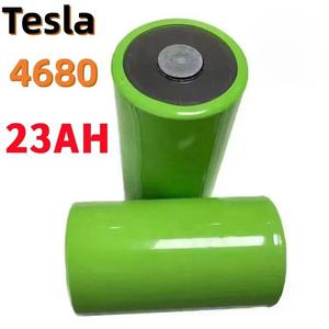 테슬라 4680 리튬 인산철 배터리 태양 에너지 저장 전기 차량 야외 파워 서플라이 23Ah