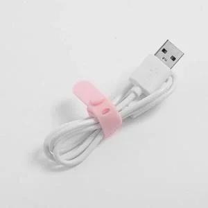 [셀러허브 패션][JHQSU9WQ_52DR]케이블타이 4p 이지퀵 실리콘 케이