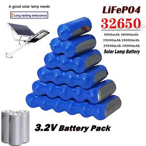 32650 리튬 인산철 배터리 3.2V 30Ah 내구성 대용량 보호 패널 태양광 가로등 투광 조명 셀