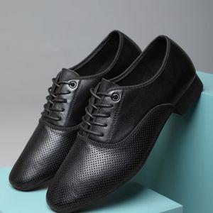 남성 소가죽 성인 라틴 댄스화 구두 차차차 지루박