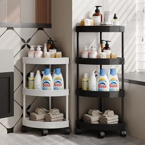 화장실 욕실 선반 코너 공간활용 틈새수납장