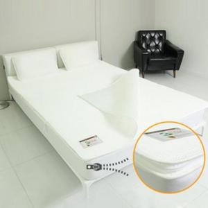3.3cm 이중매트 매쉬 3D 매쉬원 화이트 (퀸) (MW-3315) (화이트커버)