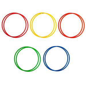 훌라후프 전신운동기구 뉴 액션후프 60cm 5색 10개 (WFH385B)