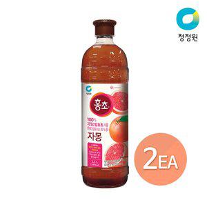 [청정원][본사직영]청정원 홍초 자몽 1.5L x 2개