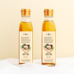 국산 저온압착 생 잣기름180ml 잣 오일 견과류