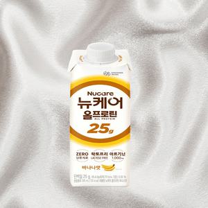 뉴케어단백질음료 올프로틴 바나나맛 식이관리 245ml 24개