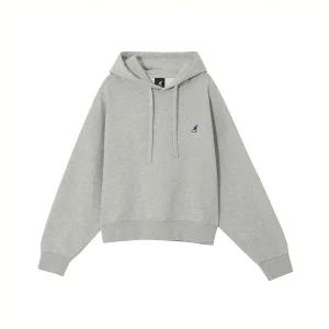 [롯데백화점]캉골 우먼스 클래식 로고 후디 5158 멜란지그레이 (KREWHY51580)