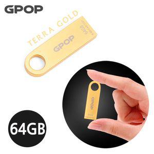 GPOP 테라골드 메탈 USB 메모리 64G 휴대용