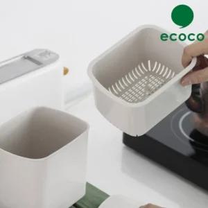 물빠짐 미니 압축 음식물쓰레기통 3/음식물/쓰레기통/잔반통/음식물통/주방/휴지통/음쓰통/음식/용기/보관