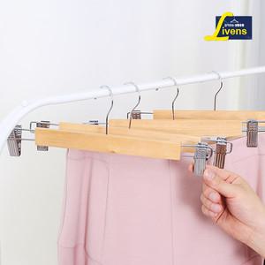 프리미엄 원목 바지걸이 30P