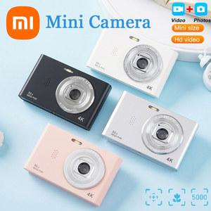 샤오미 4K 디지털 카메라 여행용 셀카 50MP HD 듀얼 줌 사진 화면 엔트리 레벨 어린이 캠퍼스 미니 레트로