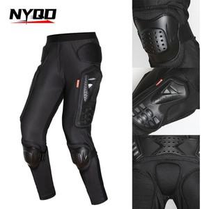 오토바이바지 오토바이 라이딩 아머 바지 라이딩 모토크로스 바지 긴 아머 무릎 가랑이 엉덩이 보호 오토바