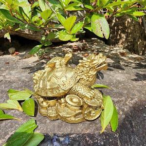 장수 부귀영심플화 풍수소품 청동 용귀 용거북 거북이