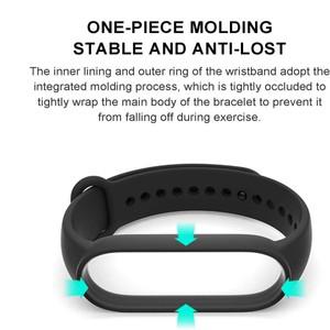 샤오미 밴드 7 스포츠 실리콘 교체용 팔찌 5 스트랩 액세서리 가지 색상 신제품