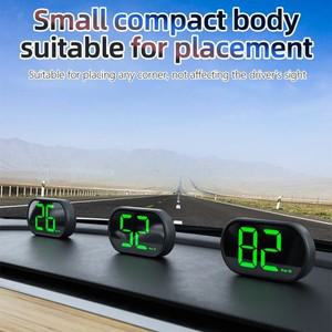 Xiaomi 자동차 속도계 HUD 헤드 업 디스플레이 디지털 Mete GPS 나침반 다기능 앞 유리 프로젝터 New