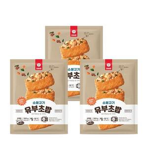 [천일식품] 냉동 소불고기유부초밥 360g 3봉