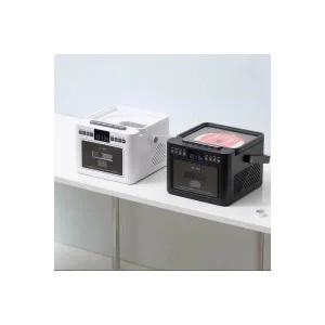 롯데카세트 CD포터블 CD 1980 양방향블루투스 블랙 라디오 무선 CD플레이어 USB SD카드 인식