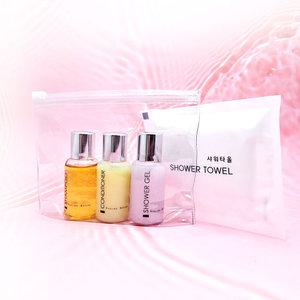 L03-4P 여행용세트 트래블키트 4종 펜션 휴대용 세면도구