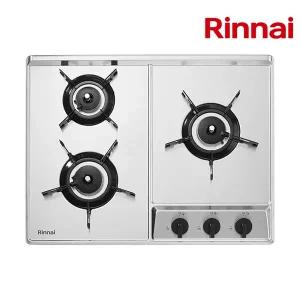 [린나이]25년형 더 빌트인 린나이 가스레인지 3구 실버 매립형 가스쿡탑 건전지타입 INBS301DJ