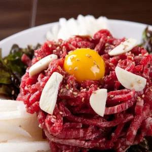 [산들한우] 1++등급 한우 육회 450g(150gx3팩)+육회소스증정