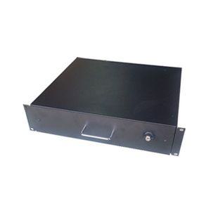 DR-D350 허브랙/서버랙용 보안서랍장 2U 블랙