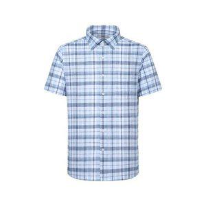 [닥스]린넨혼방 미디움체크 캐주얼 반팔셔츠_DLS1SHCS107B1