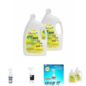 기름기제거 테이블세정제 2.5L 2개 식탁클리너 크리너/크리너/테이블/다목적/얼룩제거/책상용/데스크