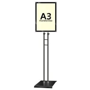 포스터 스탠드 배너 안내판 입간판 슬림 사각 A3 (WFHQMYR)
