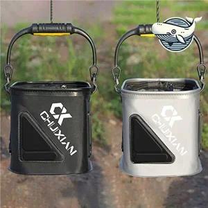 접이식 다용도 두레박 낚시 용기 민물 바다-WFGYILY