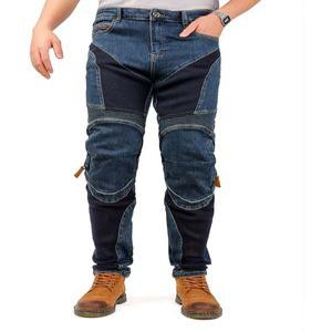 오토바이 라이더 청바지 남녀 방풍 바이크진 분리형 남성용 라이딩진 슬림핏