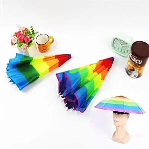 1P 밭일용 모자 낚시모자 빛가리개 낚시 그늘 우산-WF3117A