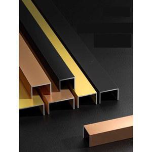 알루미늄 몰딩 코너 알미늄 걸레 받이 합금 모서리 벽마감재 실외 티타늄 입구 스텐