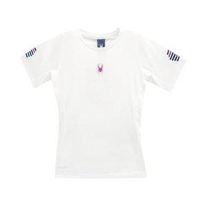 [스파이더]SPYDER [프로웹] 여성 러닝 라드패드 반팔 티셔츠 FM1SPIMCNRS281W-WHT