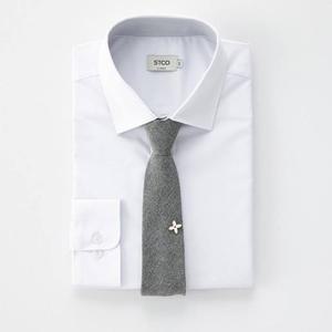 STCO 세이브존04 솔리드 지퍼타이 그레이  1NT24553S