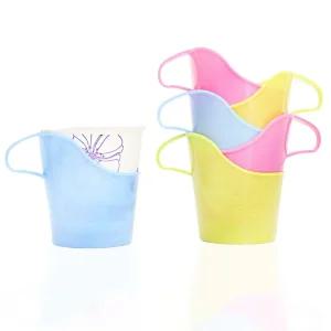 종이컵 덮개 받침 받침대 손잡이컵홀더 6P/컵받침대/컵거치대/종이컵손잡이/컵손잡이/테이크아웃컵홀더