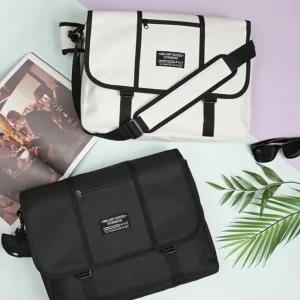 중학생 고등학생 메신저백 학교 보조 가방 크로스