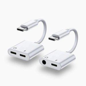 고품질 C to C젠더 리더기 C타입 이어폰젠더 듀얼젠더 듀얼리 핸드폰usb USB젠더 음악감상 (WFHVYWM)