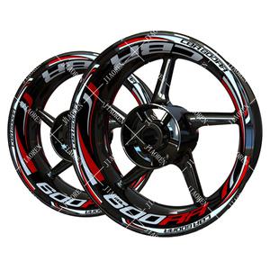 반사 혼다 CBR600RR 바퀴 스티커 데칼 키트 CBR 600RR 로고 림 타이어 오토바이 세트