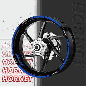 혼다 CB750 호넷 600 900 CB600F CB 750 호넷 모토 프론트 리어 휠 스티커 타이어 스트라이프 데칼 반사 림