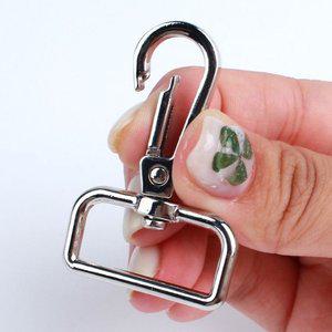 고품질 가방끈 부자재 D링 고리 실버 25mm 2P 가방연결고리 (WFHNA5Q)