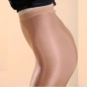 국산 에어로빅 스타킹 댄스 스포츠 고리 유광 타이즈 70D