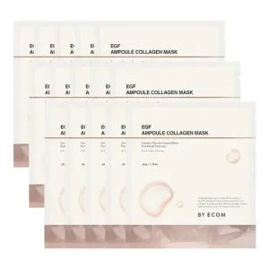 바이애콤 EGF 이지에프 앰플 콜라겐 마스크팩 15매입