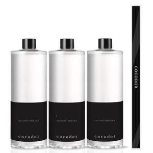코코도르 디퓨저 리필 우디호텔 실내 향 500ml 3개 BNS