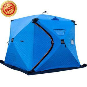 얼음낚시텐트 2인용 3인용 백패킹텐트 동계 대형 겨울 4인용 알파인돔형 장박 야외 소형