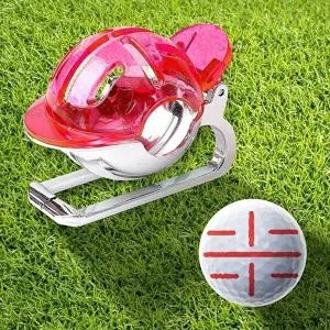 클립형 골프 볼라이너+펜세트(레드) 골프공마킹-WF64042