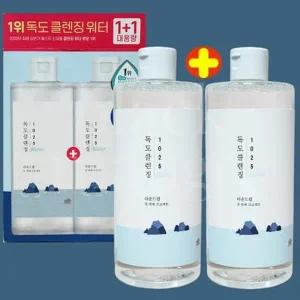 라운드랩 1025 독도 클렌징워터 400ml+400ml 더블기획 (AD)