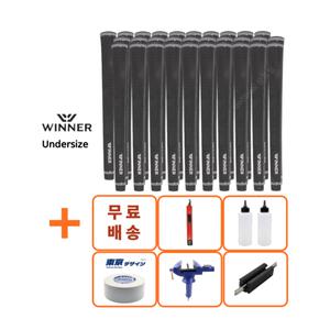 위너 벨벳 언더사이즈 35g 라운드 여성용 30개 골프 그립 드라이버 아이언 셀프 교체